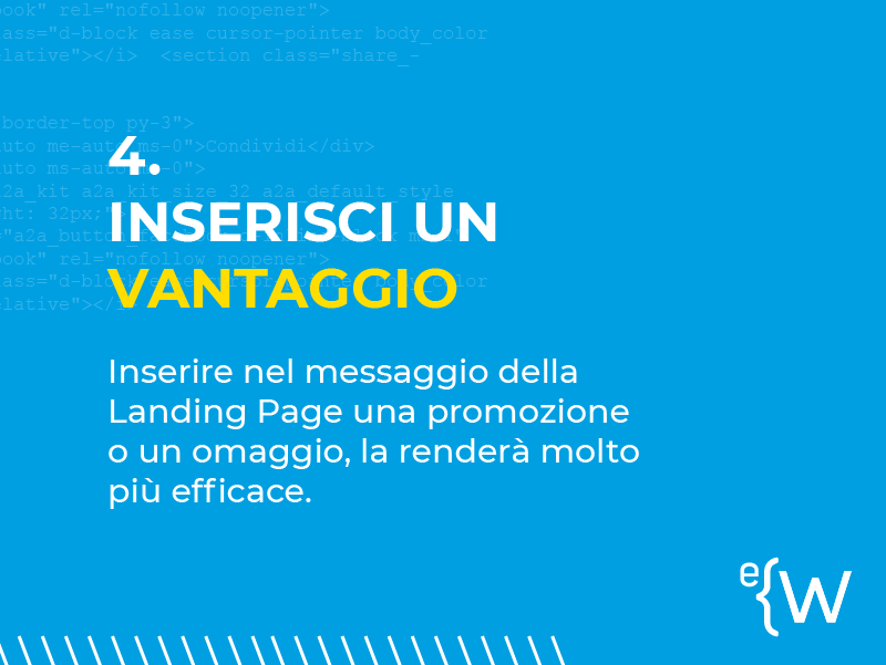 eWeb | Landing Page Tips #5 -  eWeb | Web Agency & Digital Marketing Bergamo