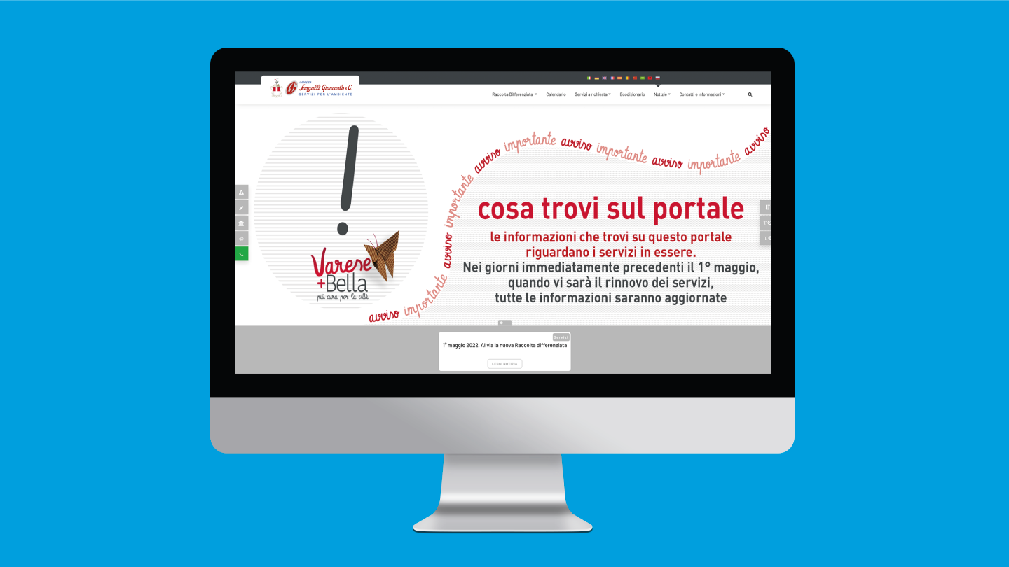 Varese Pulita - eWeb | * web agency Bergamo - eWeb